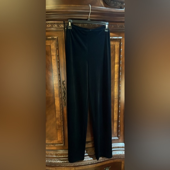 Alex Evenings Sz Large Ladies Black Special Occasion Dress Pants - Picture 3 of 6